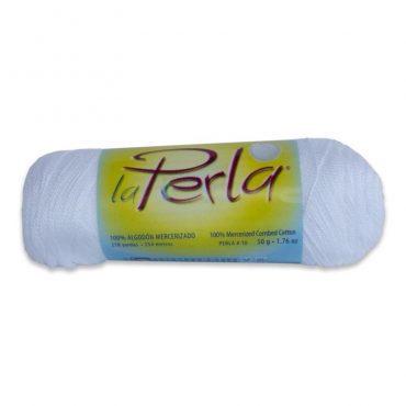 HILO LA PERLA #10 50GRS C601 BLANCO