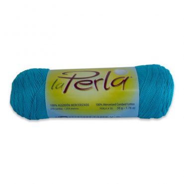 HILO LA PERLA #10 50GRS C621 AZUL TURQUEZA