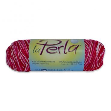HILO LA PERLA #10 50GRS C654 MATIZADO ROSAS