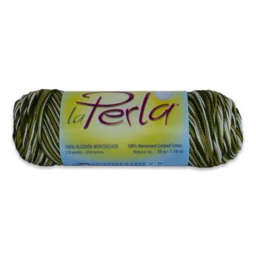 HILO LA PERLA #10 50GRS C659 MATIZADO BOSQUE