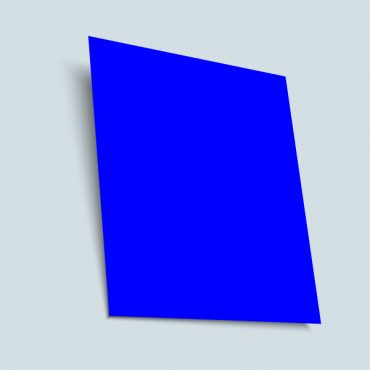 CARTONCILLO FLUORESCENTE 8.5X11 AZUL