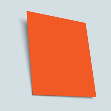 CARTONCILLO FLUORESCENTE 8.5X11 NARANJA