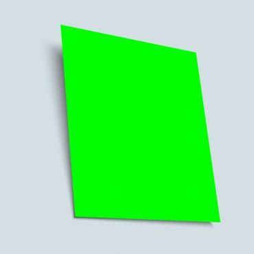 CARTONCILLO FLUORESCENTE 8.5X11 VERDE