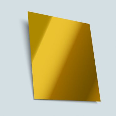 CARTONCILLO METALICO 8.5X11 DORADO