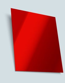 CARTONCILLO METALICO 8.5X11 ROJO