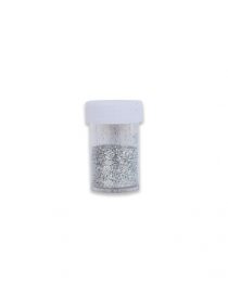 ESCARCHA EN TUBITO 13.5GRS PLATEADO
