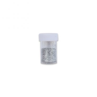 ESCARCHA EN TUBITO 13.5GRS PLATEADO