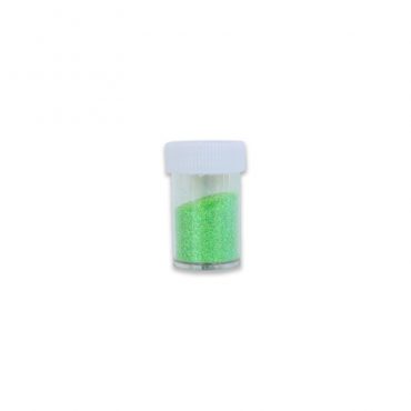 ESCARCHA EN TUBITO TORNASOL 14GRS VERDE CANA