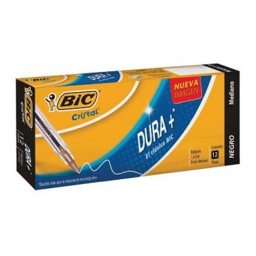 PLUMA BIC MEDIANO NEGRO DOC