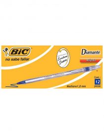 PLUMA BIC DIAMANTE FINO AZUL DOC
