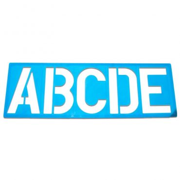 SW539 MOLDE DE LETRA PLASTICO GRANDE