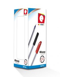 PLUMA ESCOLARIS NEGRO 50PCS
