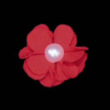 FLORES DE TELA 3CM 8003 ROJO