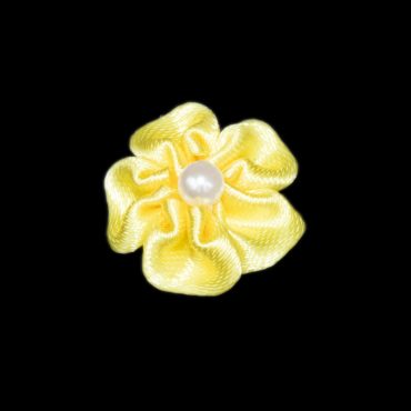 FLOR DE CINT ASATIN 2.5CM 8015 AMARILLO