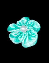 FLOR DE CINT ASATIN 2.5CM 8015 AQUA