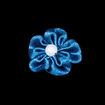 FLOR DE CINT ASATIN 2.5CM 8015 AZUL MARINO