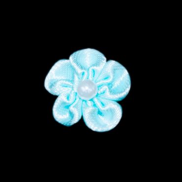 FLOR DE CINT ASATIN 2.5CM 8015 CELESTE