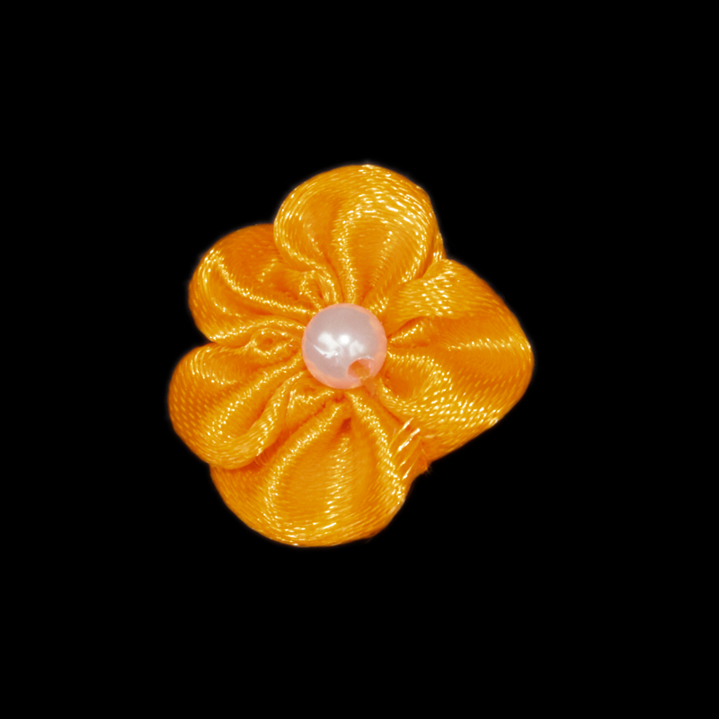 FLOR DE CINT ASATIN 2 FLOR DE CINT ASATIN 2.5CM 8015 NARANJA