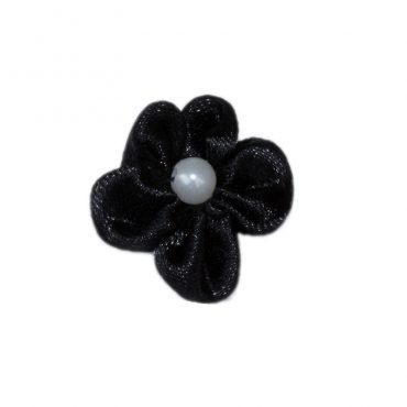 FLOR DE CINT ASATIN 2.5CM 8015 NEGRO