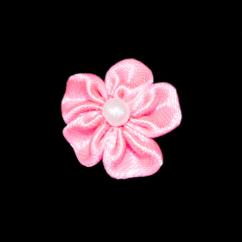 FLOR DE CINT ASATIN 2 FLOR DE CINT ASATIN 2.5CM 8015 ROSADO FUERTE
