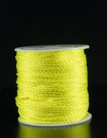 CORDON TRENZADO 1MM 50MTS AMARILLO