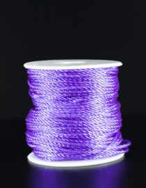 CORDON TRENZADO 1MM 50MTS MORADO